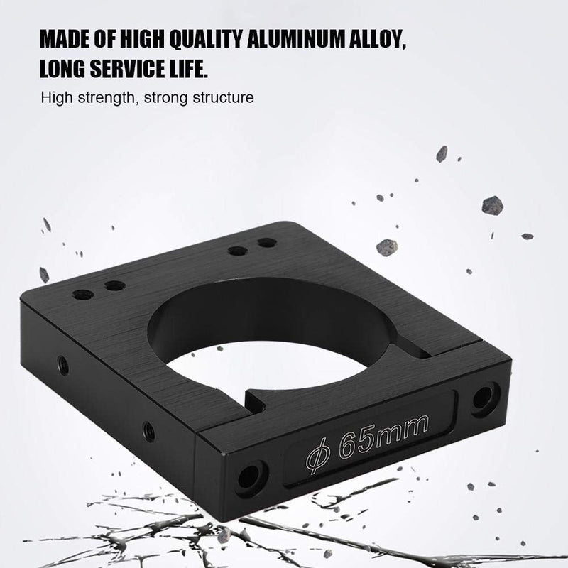 [Australia - AusPower] - CNC Motor Mount, Spindle Motor Mount, CNC Motor Clamp, High Precision Dimensions for CNC Milling Engraving Machine (65 mm) 65 Mm 