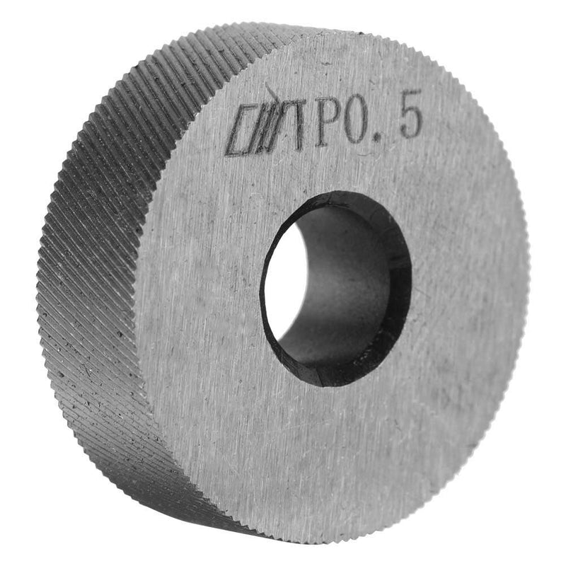 7 Piece Steel Knurling Tool 0.5/1/2mm Diagonal Wheel Linear Knurling Tool with Knurling Wheel for Precise Thread and High Durability