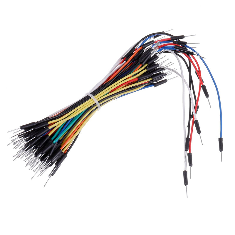 BOJACK Breadboard Kit Solderless Breadboard 2 Pieces 830 Points Breadboard & 2 Pieces 400 Points Breadboard & 126 Pieces Flexible Breadboard Jumper Wires (3 Values 130 Pieces)