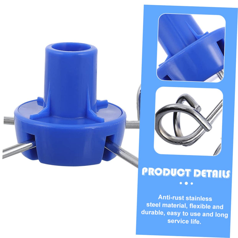 [Australia - AusPower] - Iv Pole Hook Belt Hanger Bag Hanger Shoe Rack Organizer Essentials Infusion Stand Hanging Hook Iv Pole Stand Vertical Infusion Rack Hook Infusion Rack Part Hook 