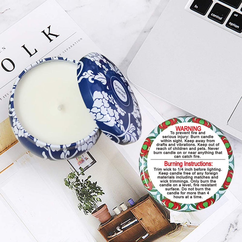 Candle Warning Labels 1.5 inch Candle Jar Container Stickers Candle Making Stickers Warning 500 Pcs Per Roll Waterproof Candle Safety Labels Sticker Decal for Soy Wax Candle Jars,Tins and Votives - NewNest Australia