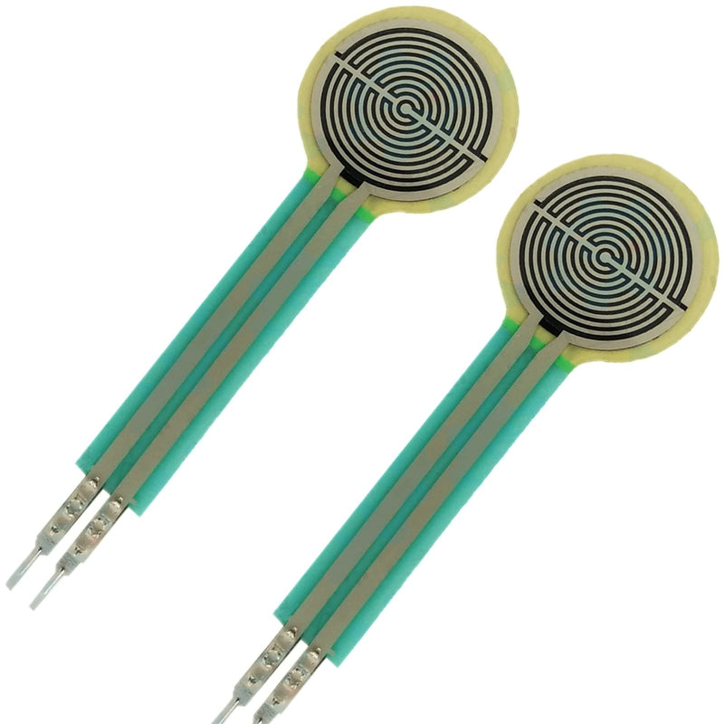 [Australia - AusPower] - Force Sensing Resistor, Pressure Sensor, 20G-6KG Force Sensor, High Precise Flexible Force Gauge for Home Industry (2 Pack) (RP-C18.3-LT) RP-C18.3-LT 