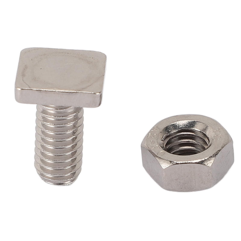 [Australia - AusPower] - 50 Sets Greenhouse Nuts and Bolts, Stainless Steel Ex Nuts and T Bolts Greenhouse Screws M6 X 13 Screws M6 Nuts Tool Assortment Set for Installing and Fixing Greenhouse 