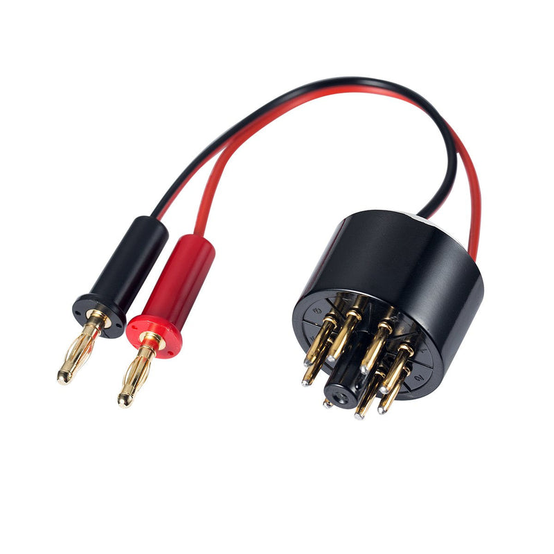 Nobsound Vacuum Tube Amp Amplifier Plate Bias Current Probe Tester 8 Pin Socket for EL34, KT88, 6L6, 6V6, 5881, 6550, KT66, KT100, KT120, 7027 (CT1-C, Cathode Current)