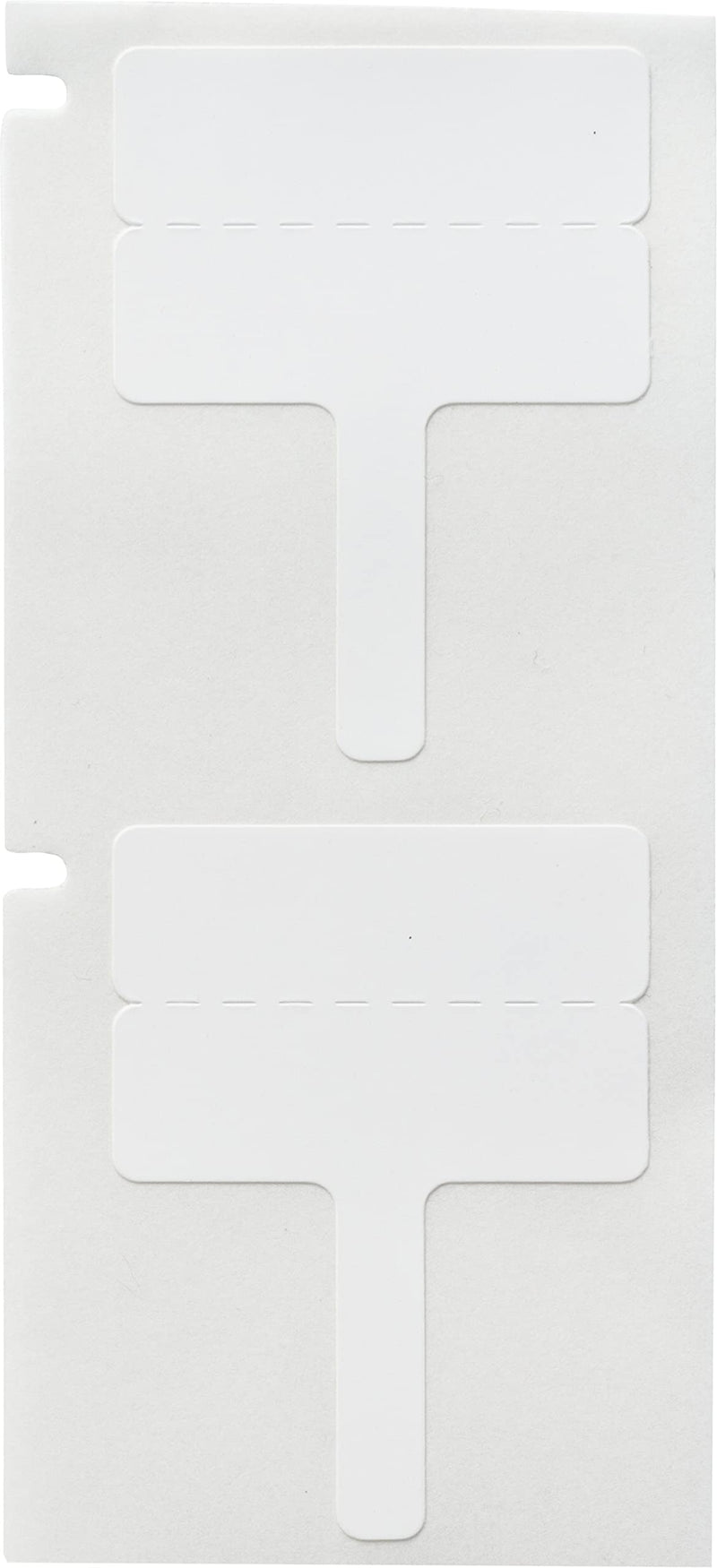 Brady T-Flag Matte Polypropylene Labels for M610, M611, M710, BMP61, and BMP71 Printers - 0.788" x 1.18". M6-1-425-FT