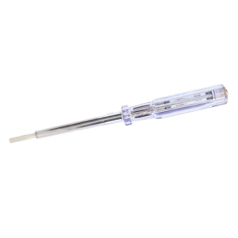 [Australia - AusPower] - Flathead Screwdriver Electric Pen Circuit Tester Pen, ANG93 AC100250V, Electric Voltage Screwdriver Bit Test Pencil, Compact Electrician Tool, Test Pencil 