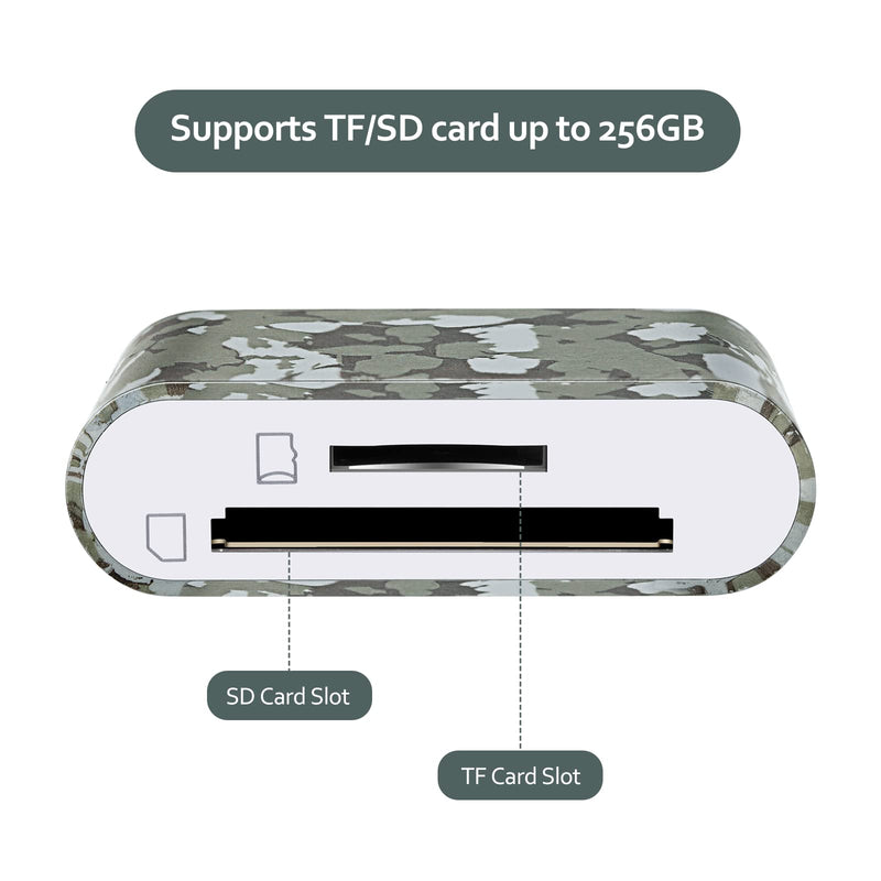 [Australia - AusPower] - Trail Camera Viewer, Plug & Play for Hunters to View Images and Videos from Game Camera for iPhone 6S, SE, 7, 8, X, 11, 12, 13, 14 Series For iPhone 6S - 14 series 