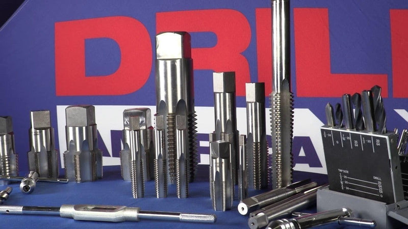 [Australia - AusPower] - Drill America m14 x 1 Left Hand Reverse Thread HSS Plug Tap, LH DWT Series Plug, Left Hand 