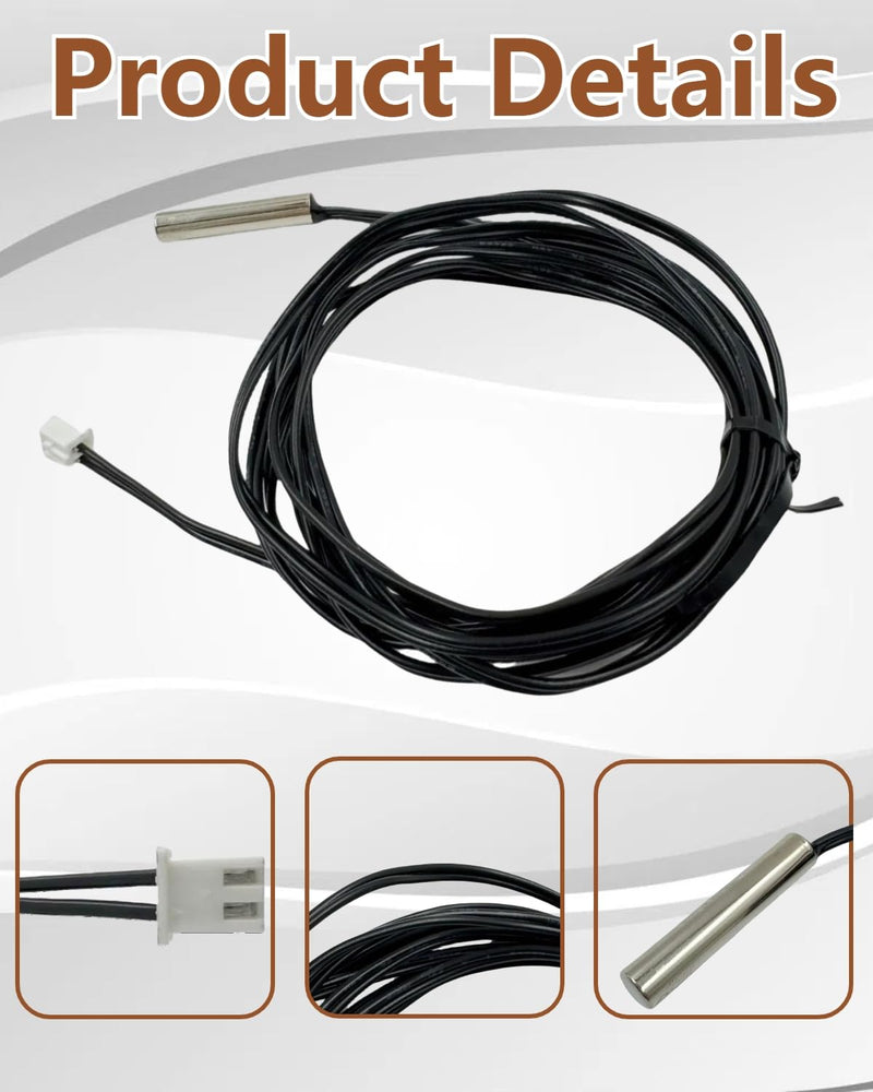 [Australia - AusPower] - 1 Pack 2009853 Ntc Thermistor Assembly for Fixing Either The T3 or T4 Fault on Your Ice Maker Compatible with Manitowoc Ice Machine Temperature Sensor 