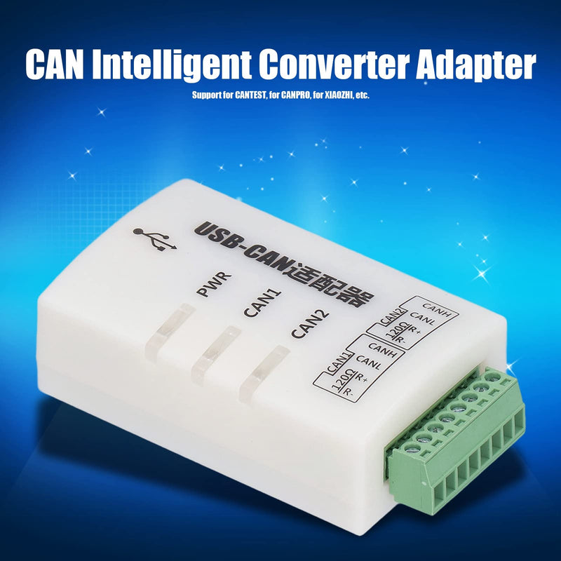 Adapter Analyzer Dual Channel Automatic Bus Analyzer J1939 Intelligent Converter Debugger 5K 1M