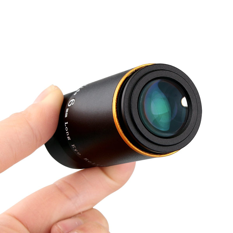 [Australia - AusPower] - SVBONY Telescope Eyepiece Fully Mutil Coated 1.25 inches Telescope Accessories Set 66 Degree Ultra Wide Angle HD 6mm for Astronomy Telescope 
