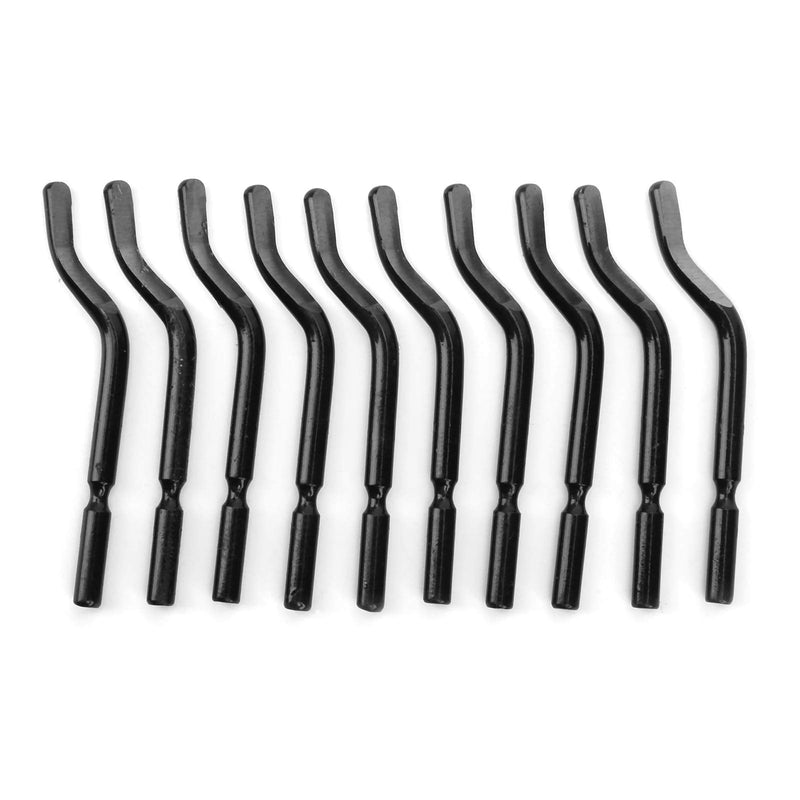 20pcs Deburring Blades BS1010 Replacement Deburring Knife Deburring Tool for Metal, Plastic, Aluminum, Copper, PVC, Iron