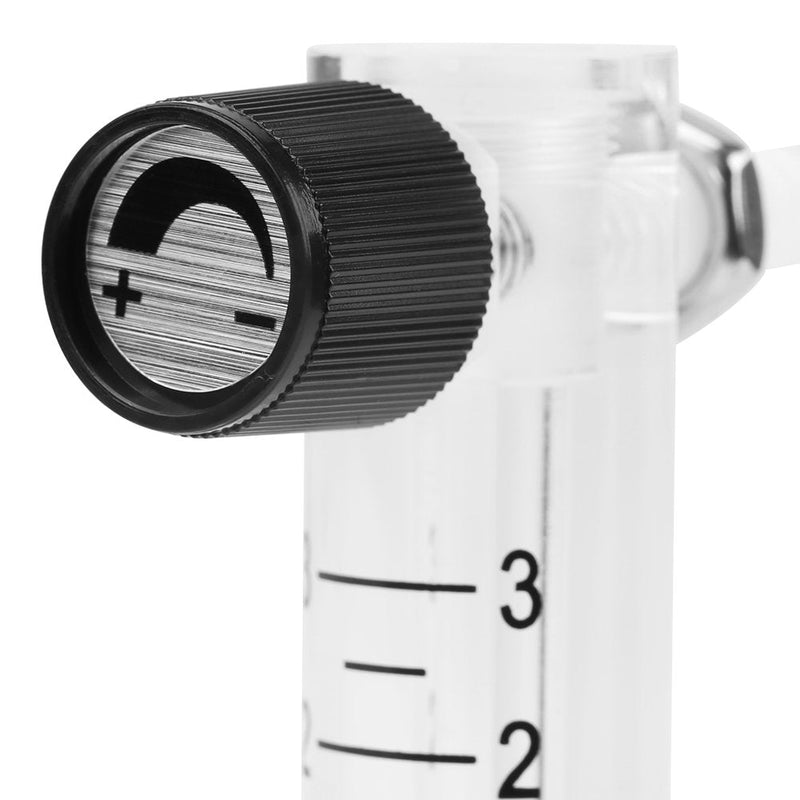 [Australia - AusPower] - Series Tube Type Acylic Air Flowmeter with 8mm Hose Fitting and Control Valve for Measuring Unidirectional Gas 