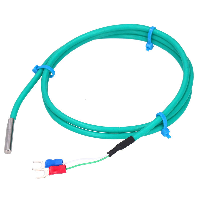 [Australia - AusPower] - 5x30mm K Type Green Thermocouple, Waterproof, Temperature Probes & Sensors Silicone Temperature Sensor with Soft Cable Green 5x30mm Stainless Steel Probe 0 to 200 Celsius(2M) 