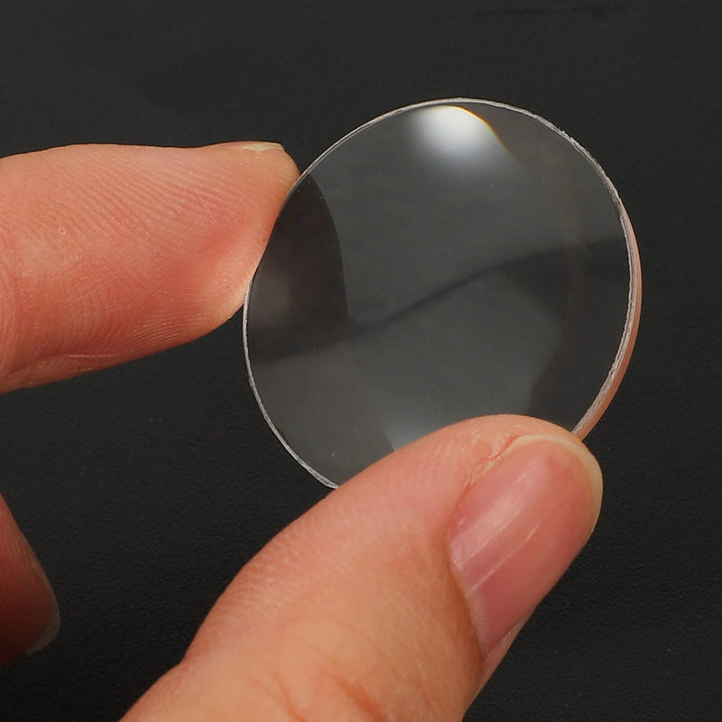 [Australia - AusPower] - 60pcs Biconvex Lens Physics Teaching Tools Experiment Tools Middle School Optical Lens Lenses Physics for Laboratory Lens for Physics Teaching Double Convex Lens Optical Lens Kit 