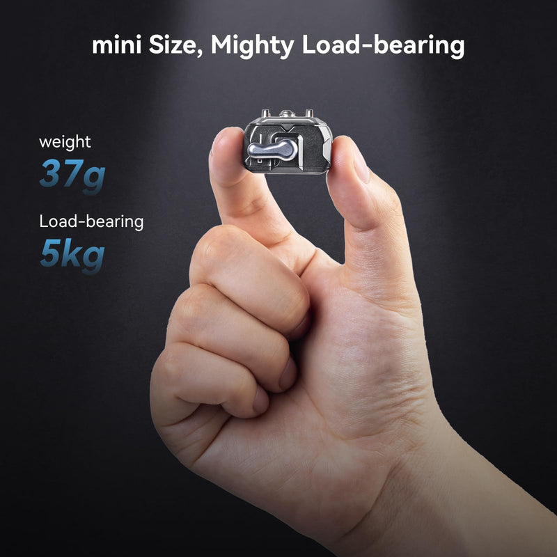 [Australia - AusPower] - SMALLRIG Quick Release Plate Drop-in HawkLock Mini Quick Release Camera Mount Adapter with 1/4" Screw, for Camera Clamp, Super Clamp, Ball Head, Tripod, Magic Arm, Stabilizer, Field Monitor - 3513C Basic QR System 