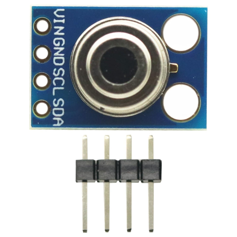 MLX90614 Sensor Module Non-Contact Infrared Temperature Sensor IR IIC I2C Interface MLX90614ESF-BAA for Raspberry Pi,ESP32,ESP8266,Arduino Temperature Sensor,MLX90614 BAA
