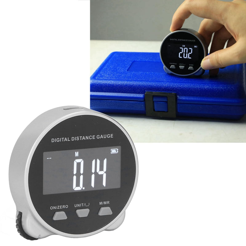 [Australia - AusPower] - Roller Ruler with Digital Display, Electronic Tape Measure, Digital Rolling Ruler with LCD Display, Rolling Ruler for Flat Curved Diameter Odds, Tape Measure 