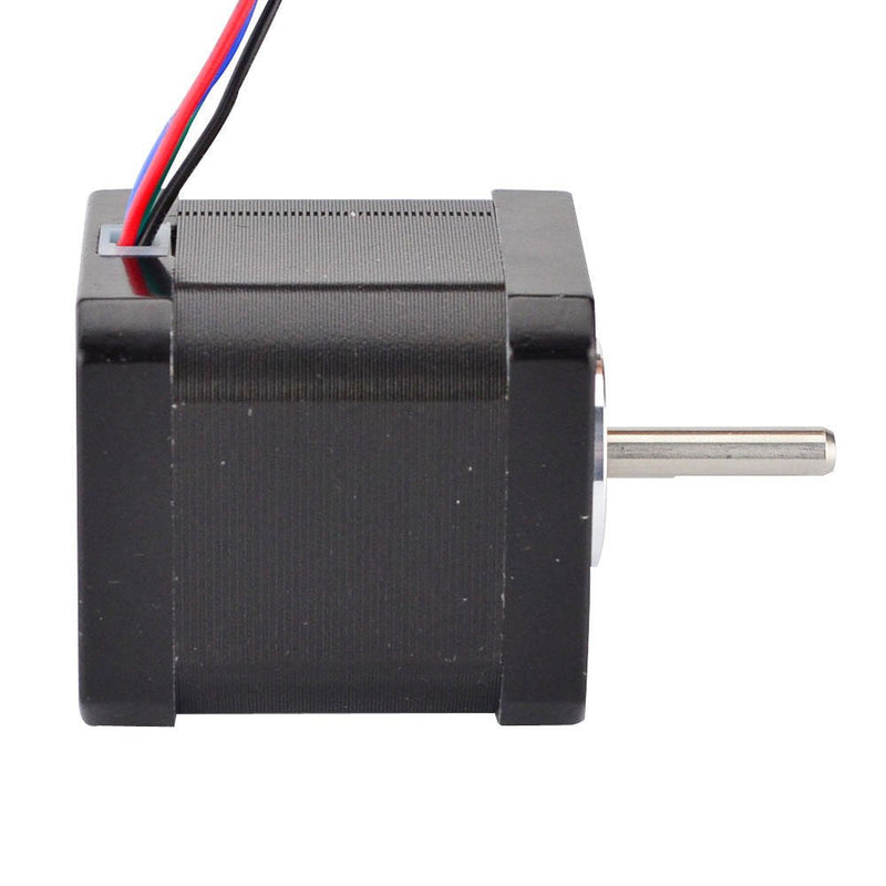 STEPPERONLINE 0.9deg Nema 17 Stepper Motor Bipolar 2A 46Ncm/65oz.in 42x42x48mm 4-wires DIY CNC