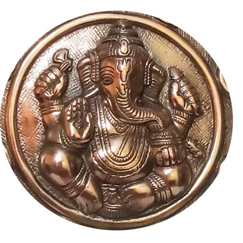 PARIJAT HANDICRAFT Lord Ganesha Metal Wall Hanging Showpiece, Home Decor, Gifting, Astavinayaka,