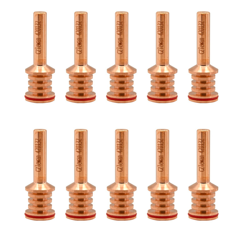 [Australia - AusPower] - 10Pcs 420132 Electrode for Hypertherm PMX 30 AIR Plasma Cutting Torch Consumable 