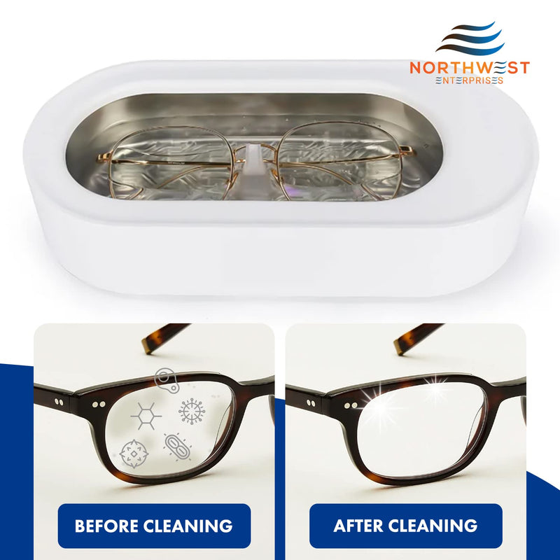 [Australia - AusPower] - NORTHWEST ENTERPRISES Ultrasonic Eyeglass Cleaner: Ultrasonic Cleaner Solution. Concentrated Glasses Cleaner for use in Sonic and Ultrasonic Machines. (2) 
