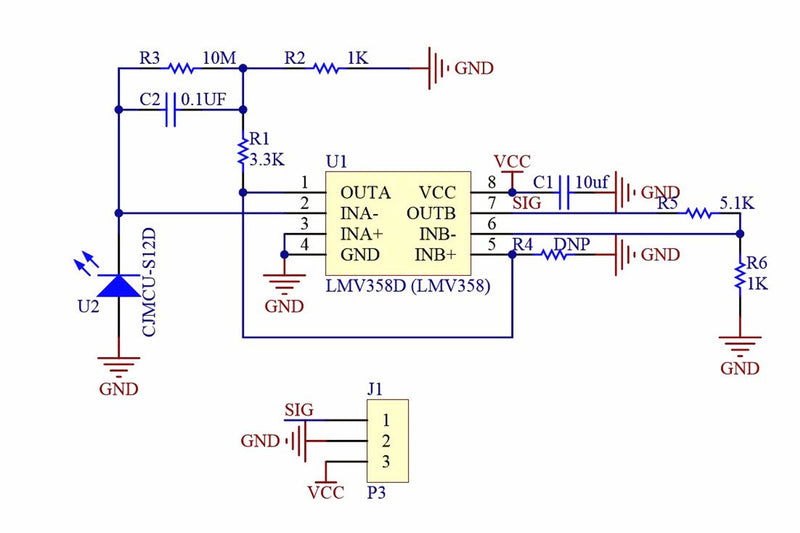 [Australia - AusPower] - NOYITO GUVA-S12SD 240nm-370nm UV Detection Sensor Module Light Sensor 