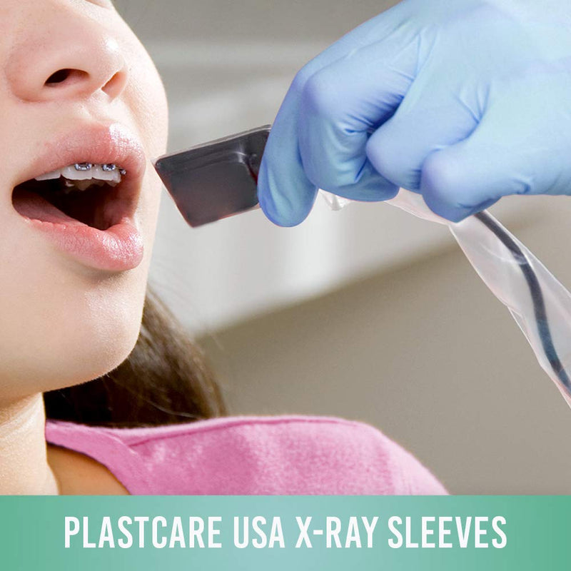 [Australia - AusPower] - Disposable Plastic Digital X-Ray Sensor Cover Barrier Sleeves (Box of 500) (8" x 1 3/8") by PlastCare USA 8" x 1 3/8" 