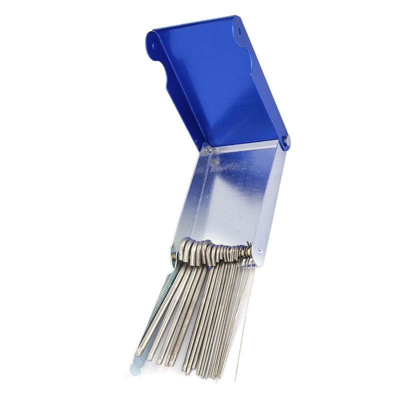 21 Piece MIG Torch Welding Nozzle Cleaning Kit Soldering Accessories with Nozzle Reamer and Cleaning Brush for Gas Welding - WH-YWBL