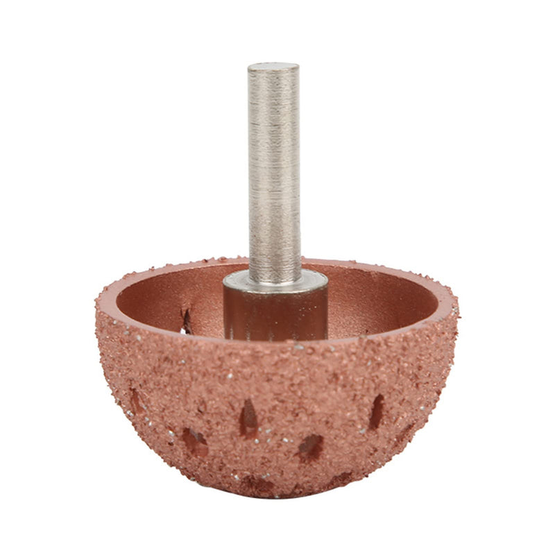 [Australia - AusPower] - ViaGasaFamido 2PCs Tungsten Steel Buffing Wheels of Different Sizes, Tungsten Steel Bowl Type Tire Repair Grinding Head Rotary Tools with 6mm Shank 
