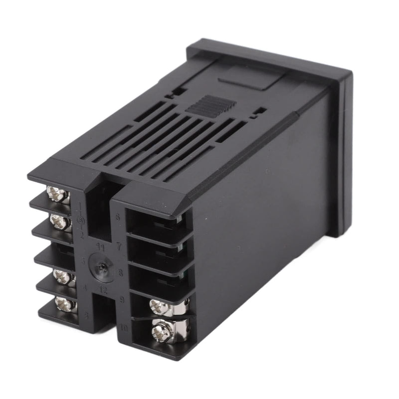 [Australia - AusPower] - 100-240 V Temperature Controller, 1.89 x 1.89 x 3.54 Inch Digital Thermostat Temperature Controller 0 to 400 Degrees Celsius Temperature Monitor with K-Thermocouple Relay for Heating Cooling Aquarium 