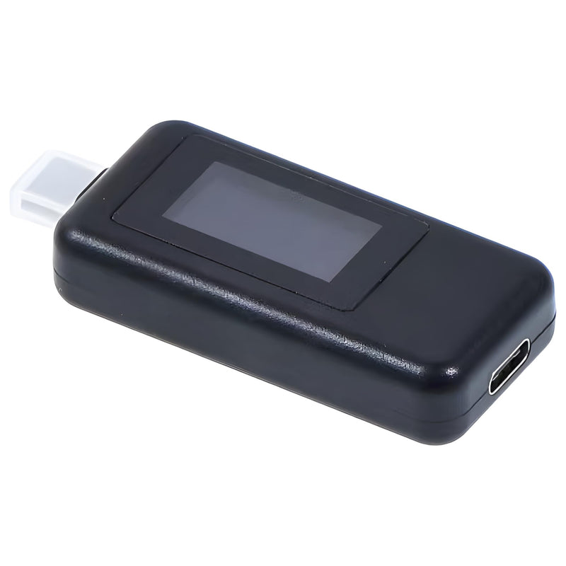 [Australia - AusPower] - JacobsParts USB C Power Meter: Digital LCD Voltage Current Load Tester for Tablets, Laptops, and More 