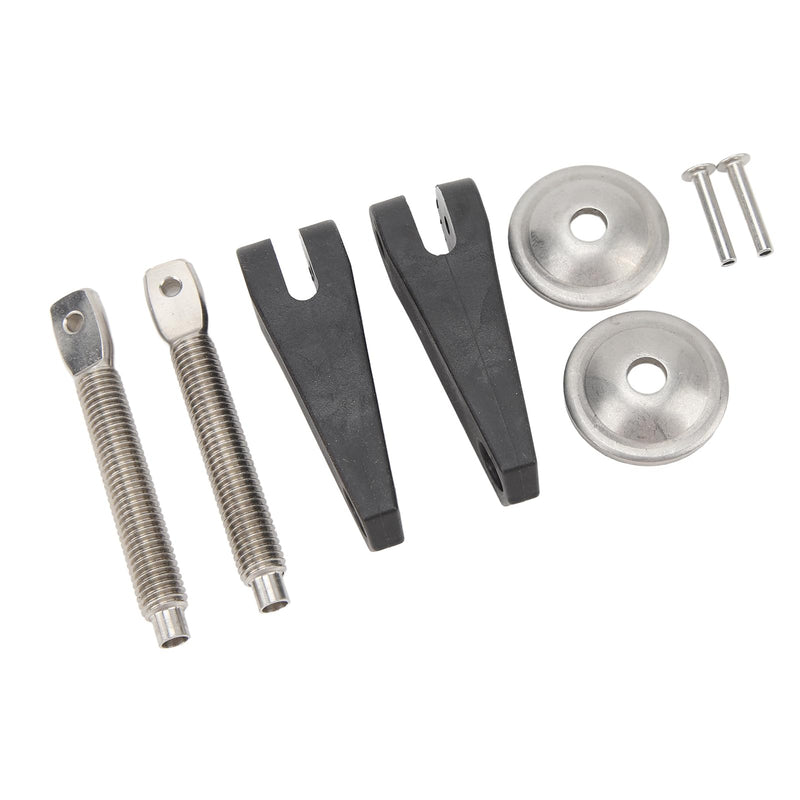 [Australia - AusPower] - Clamp Handle Screw Kit, Clamp Handle Screw Set 2 Set 6G1 4311600 Durable Reliable for Outboard 8HP 8SN BRACKET 