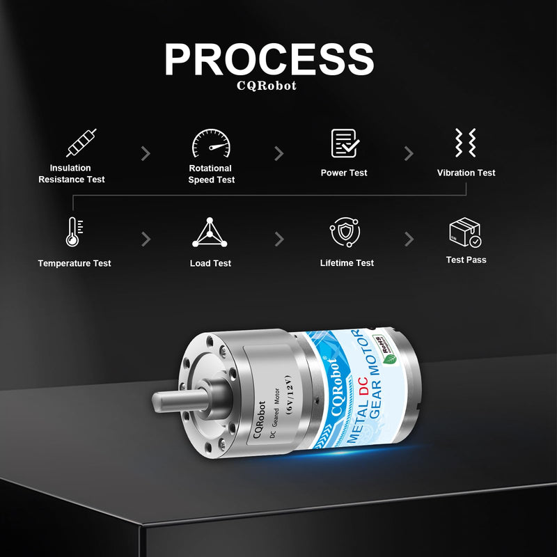 [Australia - AusPower] - 70:1 Metal DC Geared-Down Motor 37Dx54.8L mm 6V or 12V with Mounting Bracket Kit. 6V-5W-75RPM-15 kg.cm(208 oz.in), 12V-10W-150RPM-27 kg.cm(375 oz.in), D-Shaped Output Shaft Long 16mm. 70:1 6V/12V 