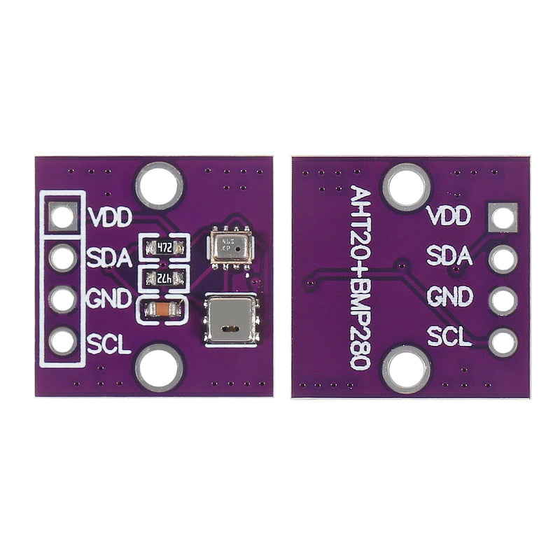 [Australia - AusPower] - 3pcs AHT20+BMP280 Temperature Humidity Air Pressure Module 2 in 1 High Precision Digital Temperature and Humidity Pressure Sensor 3pcs 