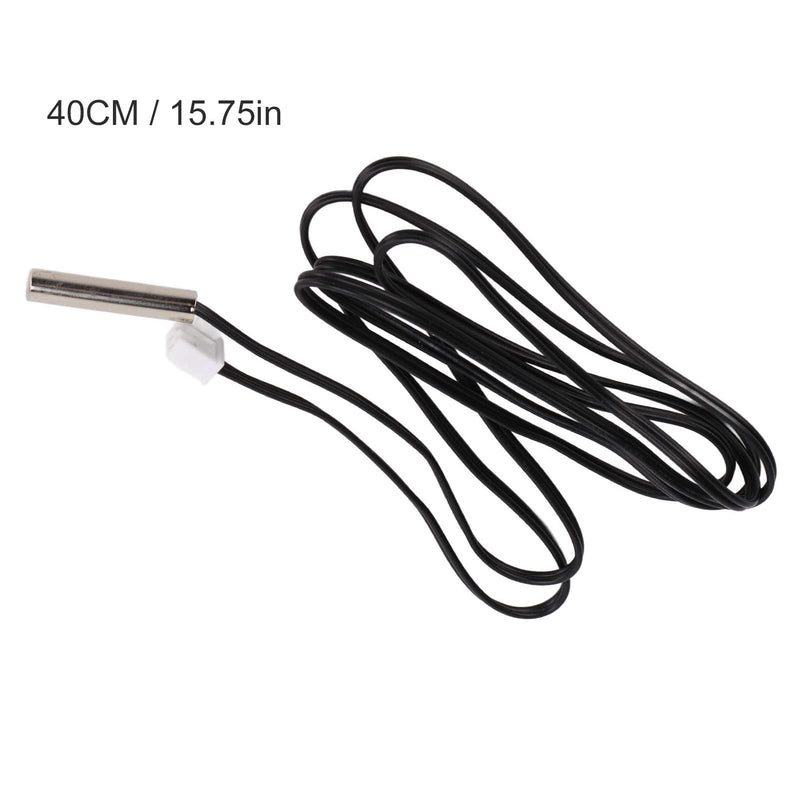 [Australia - AusPower] - B3950 Thermocouple Temperature Sensor 10k Stainless Steel Temperature Sensor Probe Highly Accurate Temperature Test Thermal Sensor (40 cm) 40cm 