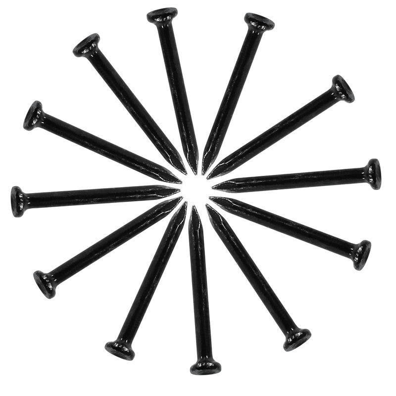 [Australia - AusPower] - 100pcs Hardware Nails 0.79 inch, Carbon Steel Point Tip Cement Nails Masonry Nails for Concrete Brick Woodworking Picture Hanging 0.79"/ 20mm 