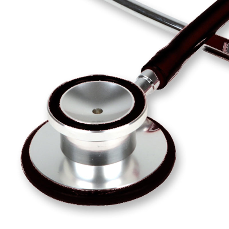 Gima - Dual Head Stethoscope TRAD, Adult, Y Color Black, Pavilion Ø 43.5 mm, Bell Diameter 30 mm Outer Size, Latex-Free, CE Medical Device Adult