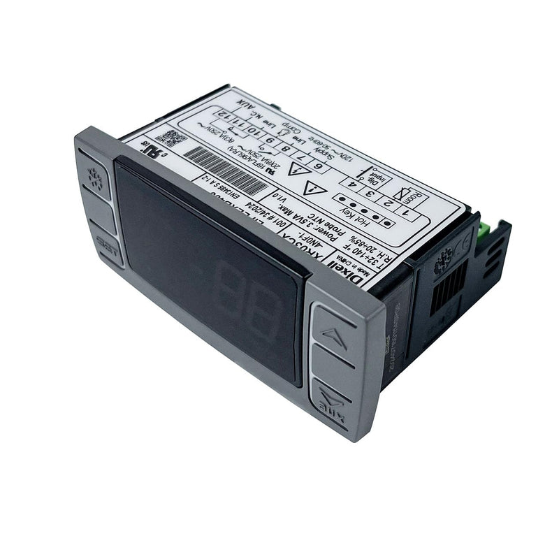 [Australia - AusPower] - XR03CX-4N0F1 Digital Temperature Controller, 120V Thermostat Controller with Temperature Sensor Probes Compatible with Refrigerator Freezer Replace XR03CX, W0302186, XR03CX-4N1C0 