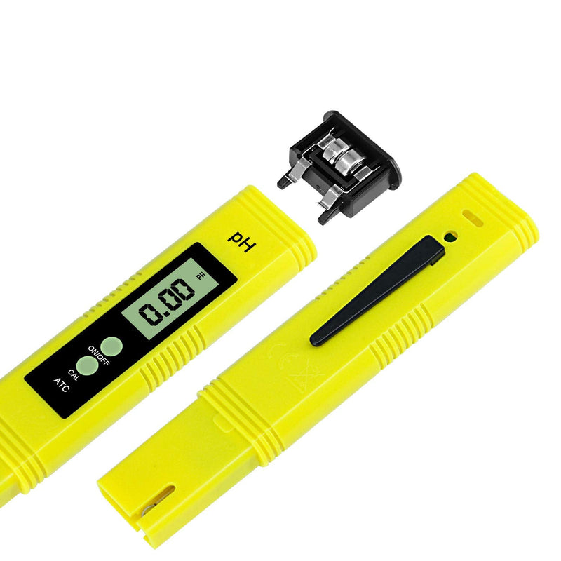 [Australia - AusPower] - iPower LGTESTWATERPHV1 Digital pH Meter, 0.01 High Accuracy, Water Quality Tester for Household Drinking Water, Swimming Pools, Aquariums PH&TDS&EC 
