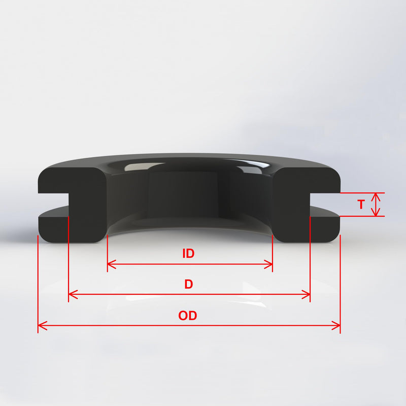 [Australia - AusPower] - 200 Pcs Rubber Grommets for Wiring - 8 Sizes (1/4", 5/16", 3/8", 7/16", 1/2", 5/8", 7/8", 1") Hole Rubber Grommet Assortment Kit for Wire 