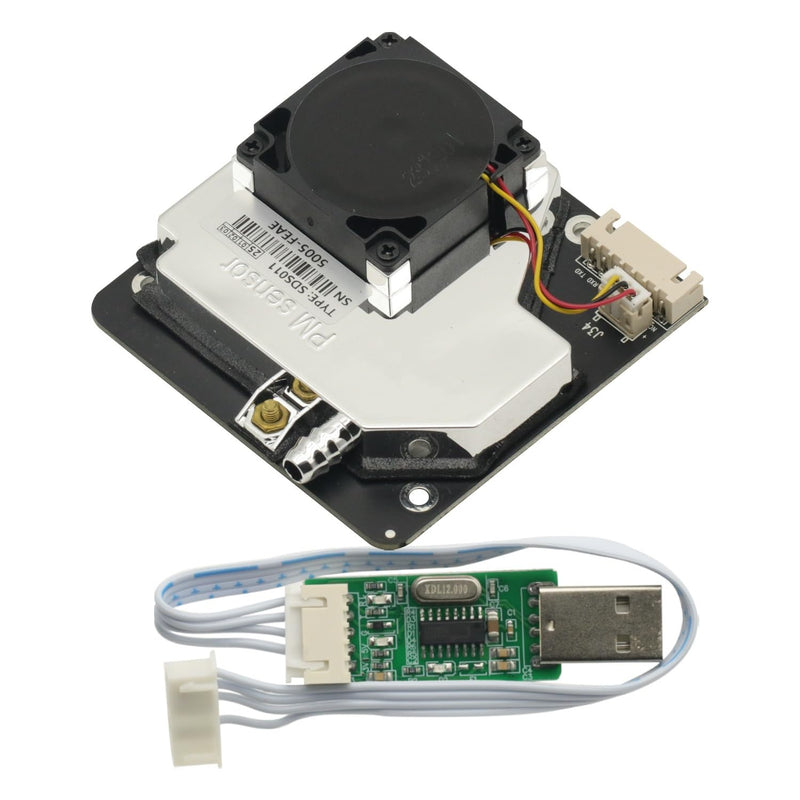 [Australia - AusPower] - PM Sensor SDS011 High Precision Laser PM2.5 Air Quality Sensor Detection Module Super Dust Digital Output 
