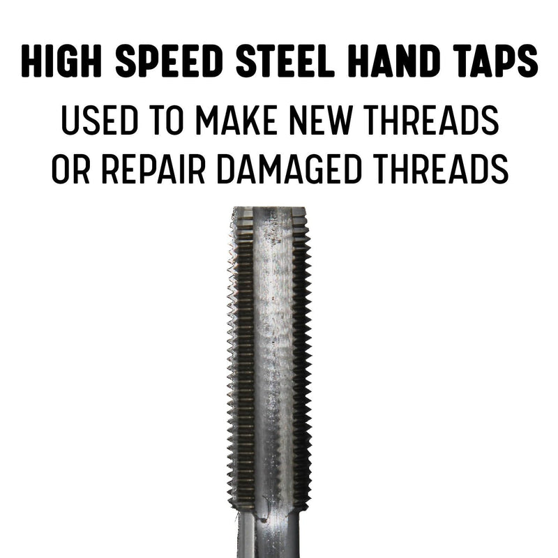Drill America DWT54656 7/16"-14 UNC High Speed Steel Tap Set