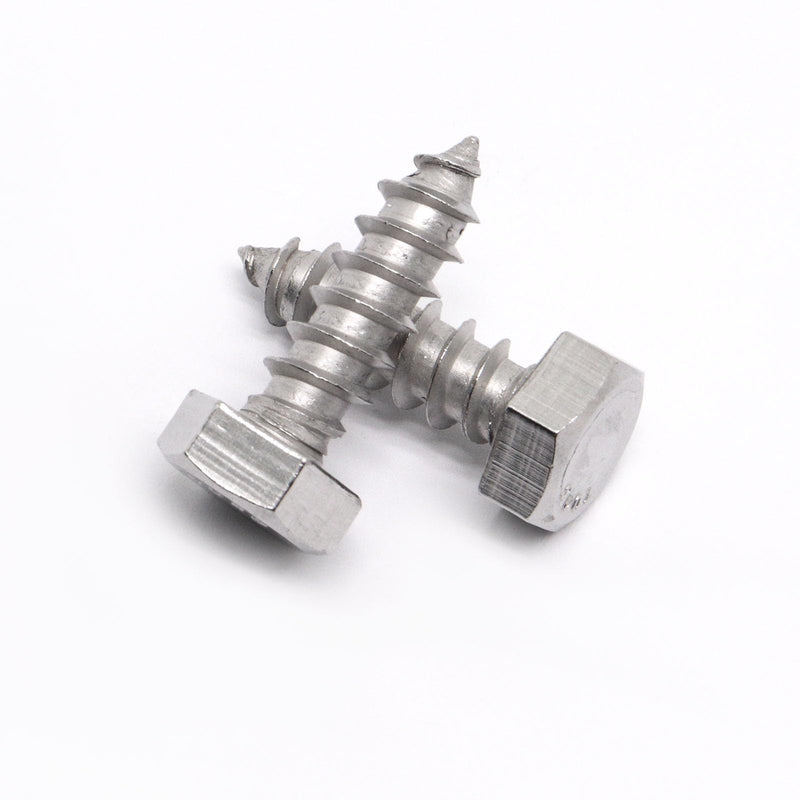 [Australia - AusPower] - 5/16" X 1" Hex Lag Screws, 304 Stainless Steel Lag Screws Bolts for Wood (20pcs) 20 5/16" X 1" 
