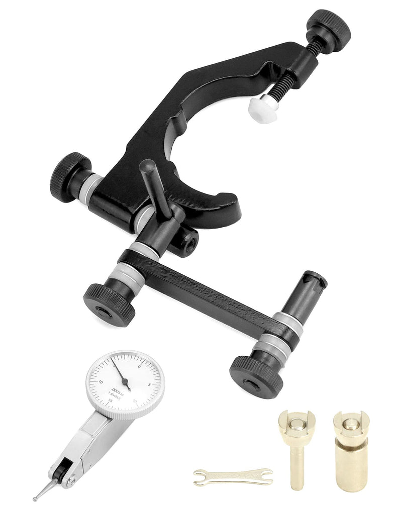 [Australia - AusPower] - QWORK Test Dial Indicator, 0.03'' x 0.0005'' Resolution with Indicator Holder, Case Included 