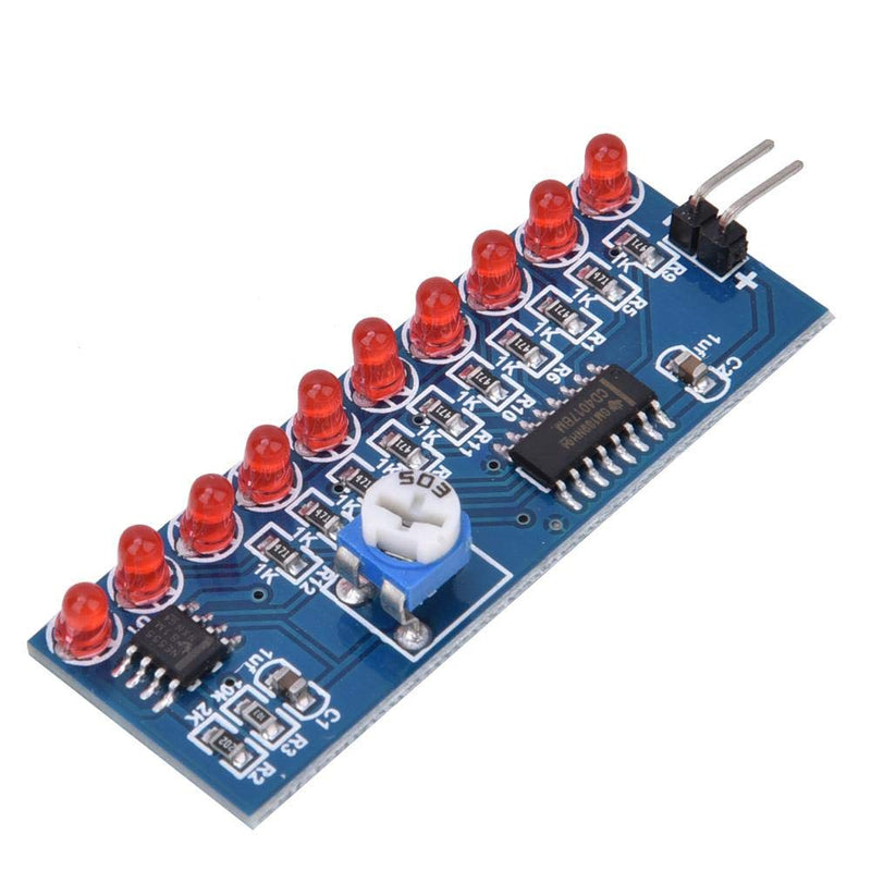 [Australia - AusPower] - 2 pieces LED running light water flowing light module NE555 + CD4017 LED chaser 