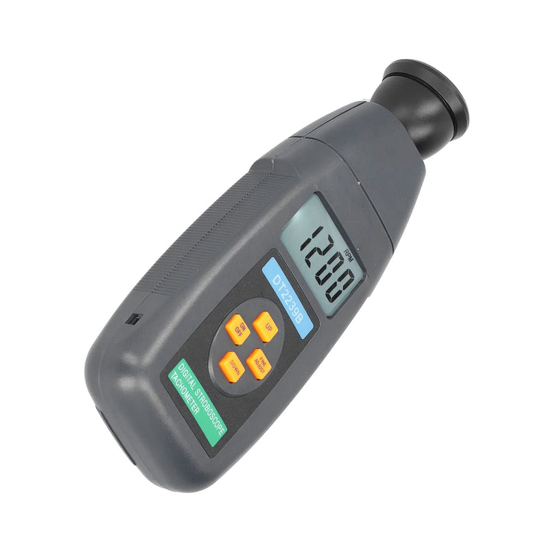 [Australia - AusPower] - DT2239B Digital Stroboscope 60-19999rpm ABS Material with Adjustable Speed and High Resolution 
