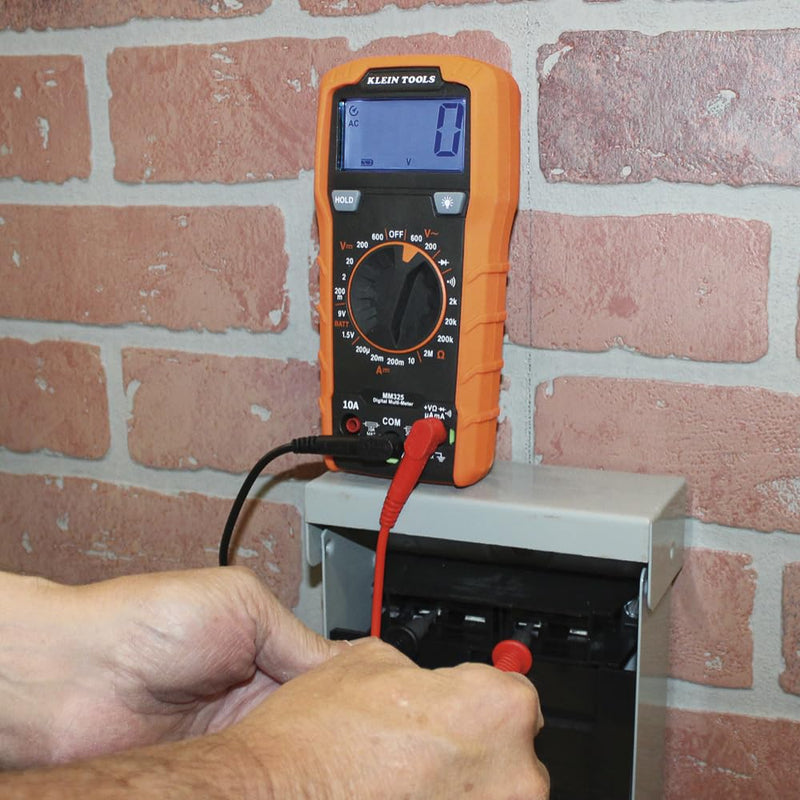 [Australia - AusPower] - Klein Tools MM325 Multimeter, Digital Manual-Ranging 600V AC/DC Voltage Tester, Tests Batteries, Current, Resistance, Diodes, and Continuity 