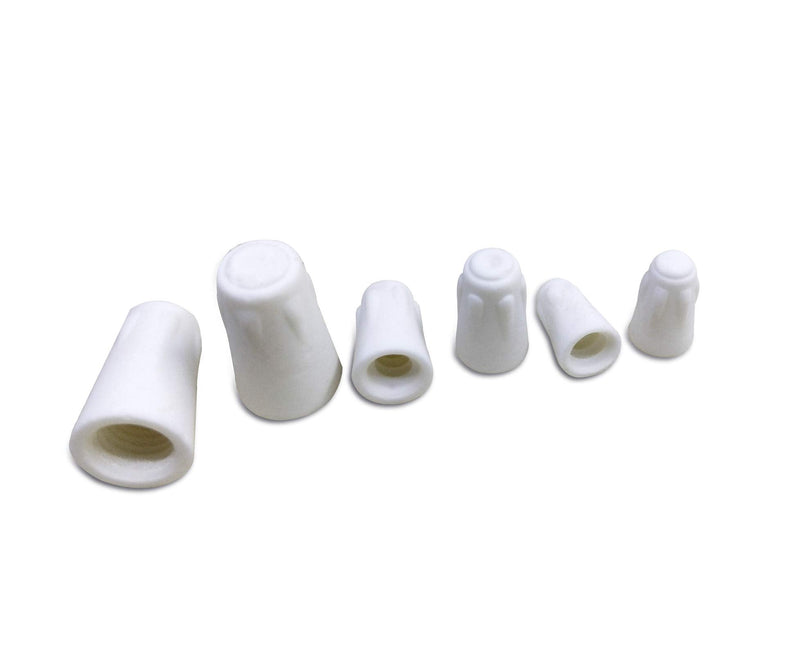 [Australia - AusPower] - 20 Pack Small Ceramic Wire Connector, Small Size 22-14 AWG, 600V High Heat Ceramic Twist Caps (01, Small) 