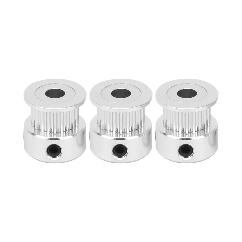 [Australia - AusPower] - 2GT Synchronous Wheel, 6PCS Set 20&60 Teeth Synchronous Wheel 8mm Bore Aluminum Timing Pulley with Width 6mm Length 200/280/400/mm Timing Belt 